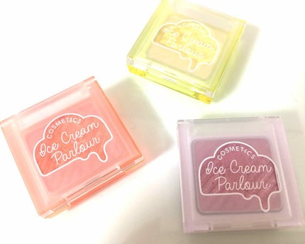 アイシャドウ/アイスクリームパーラー コスメティクス/単色アイシャドウを使ったクチコミ(1枚目)