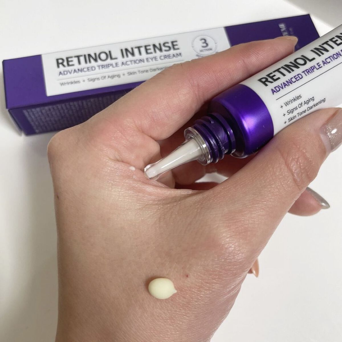 レチノールインテンシブ アドバンスドトリプルアクションアイクリーム/SOME BY MI/アイケア・アイクリームを使ったクチコミ（2枚目）