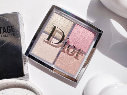ディオール バックステージ フェイス グロウ パレット/Dior/ハイライトを使ったクチコミ(2枚目)