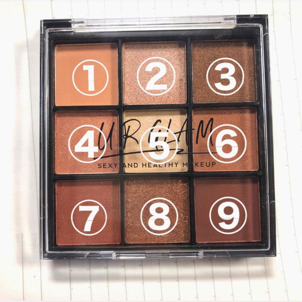 UR GLAM BLOOMING EYE COLOR PALETTE/U R GLAM/アイシャドウパレットを使ったクチコミ(2枚目)