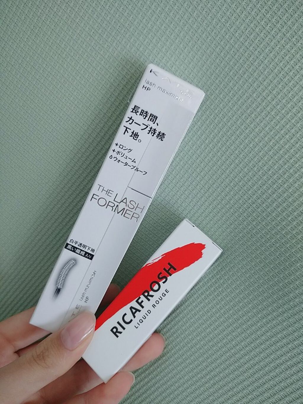 ジューシーリブティント/RICAFROSH/リップティントを使ったクチコミ（1枚目）