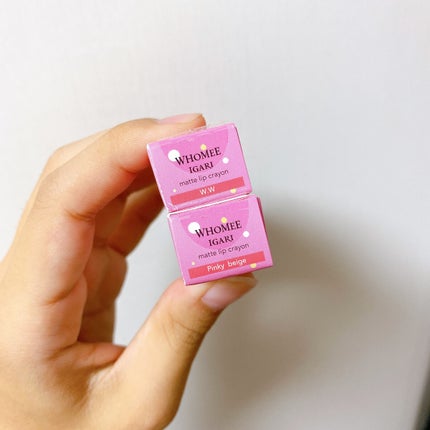 マットリップクレヨン/WHOMEE/口紅を使ったクチコミ(8枚目)
