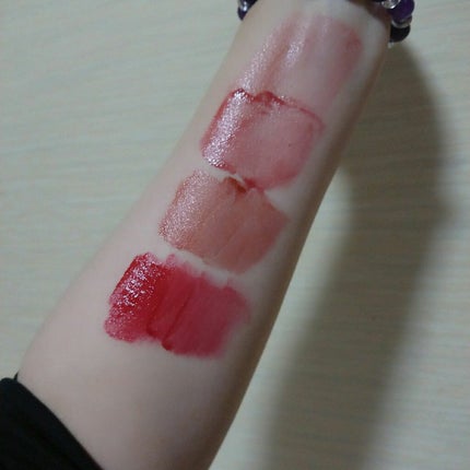 ジューシーラスティングティント/rom&nd/リップティントを使ったクチコミ(3枚目)