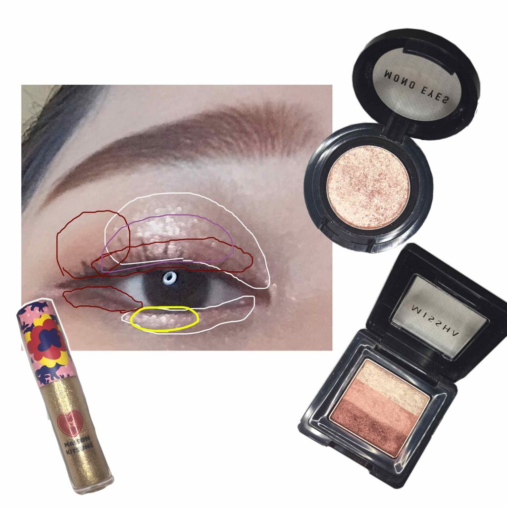 トリプルシャドウ/MISSHA/アイシャドウパレットを使ったクチコミ(1枚目)