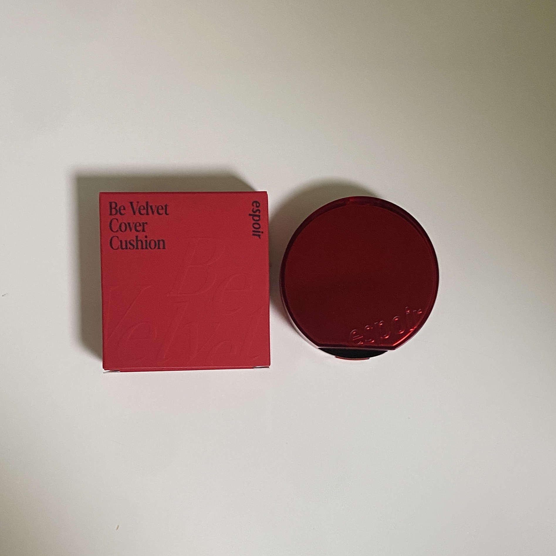 ビーベルベットカバークッション/espoir/クッションファンデーションを使ったクチコミ（1枚目）