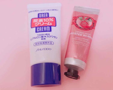 ハンドクリーム フロステッドベリーズ/THE BODY SHOP/ハンドクリームを使ったクチコミ（1枚目）