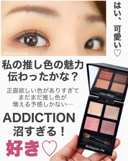 アディクション ザ アイシャドウ パレット/ADDICTION/アイシャドウパレットを使ったクチコミ(6枚目)