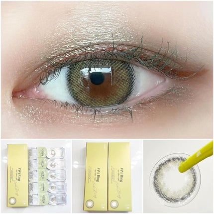 ViVi Ring 1Month/OLENS/カラーコンタクトレンズを使ったクチコミ(4枚目)