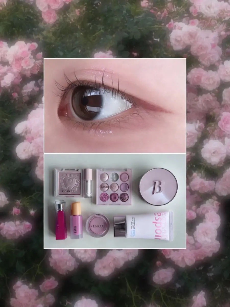 rey on LIPS 「#今日のメイク🎀༉‧₊˚✧大学行くときは裸眼ですd( ̄ ̄)まつ..」(1枚目)