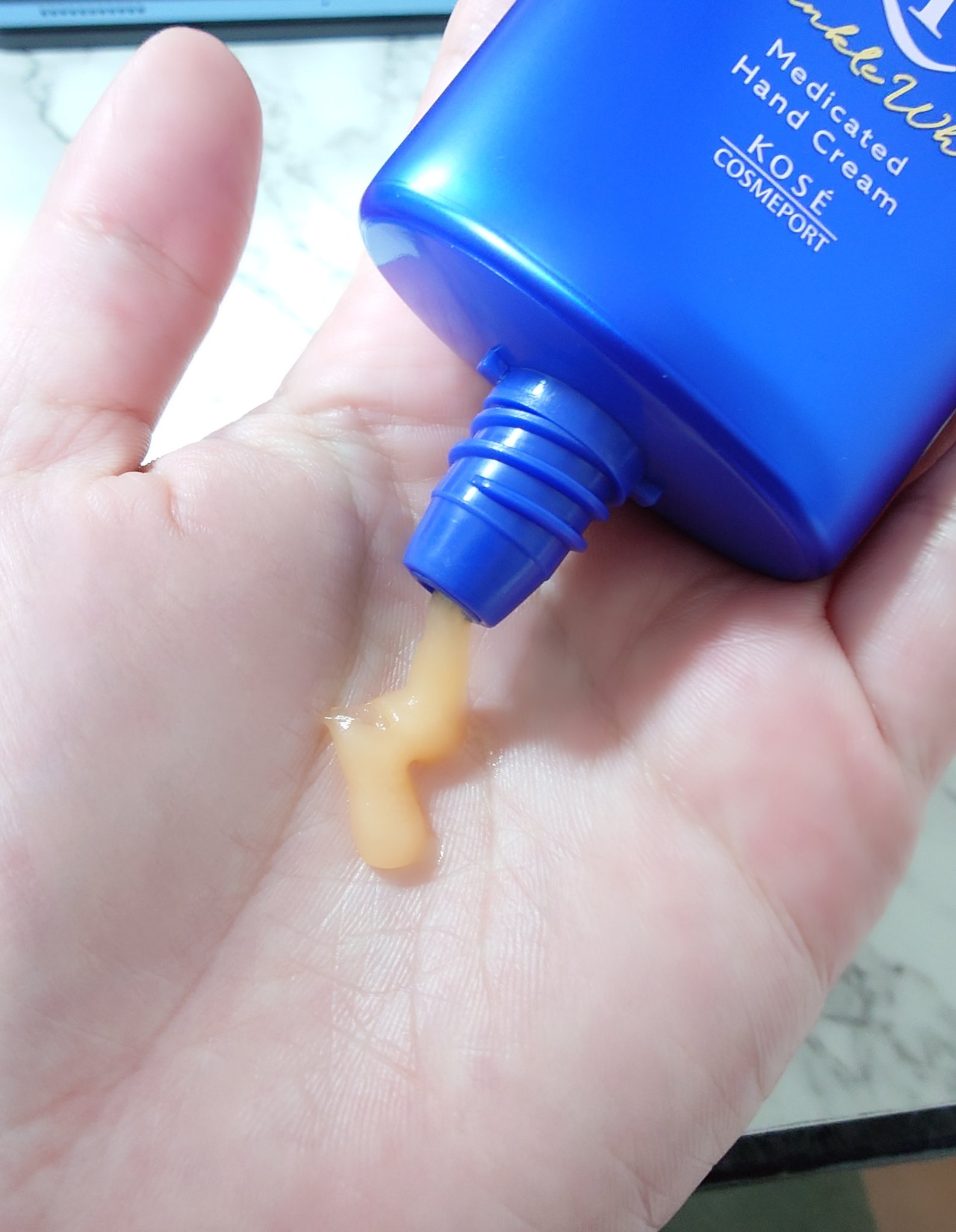 コエンリッチ　ザ　プレミアム 薬用リンクルナイト　ハンドクリーム 【医薬部外品】/コエンリッチQ10/ハンドクリームを使ったクチコミ（2枚目）