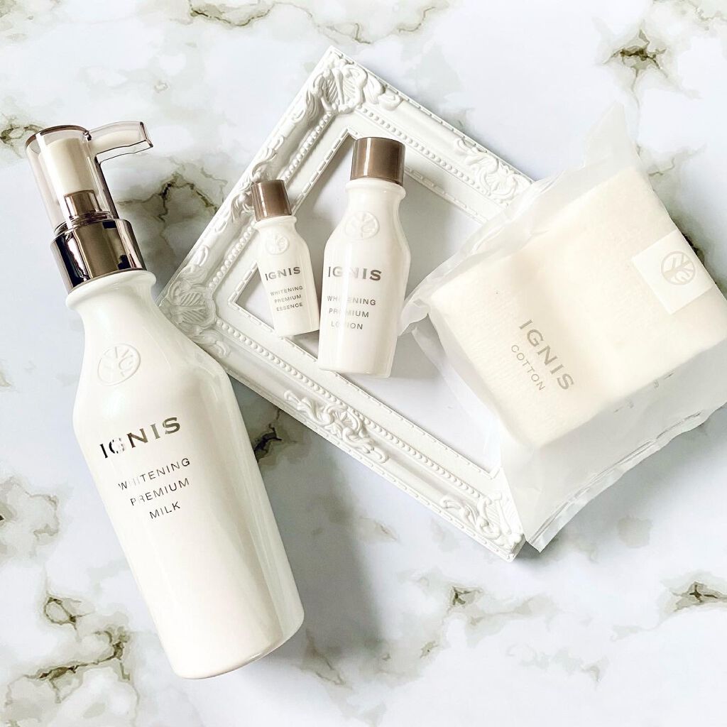 ホワイトニング プレミアム ミルク/IGNIS/乳液を使ったクチコミ(2枚目)