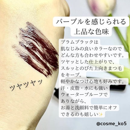 パーフェクトエクステンション マスカラ for カール/D-UP/マスカラを使ったクチコミ(2枚目)