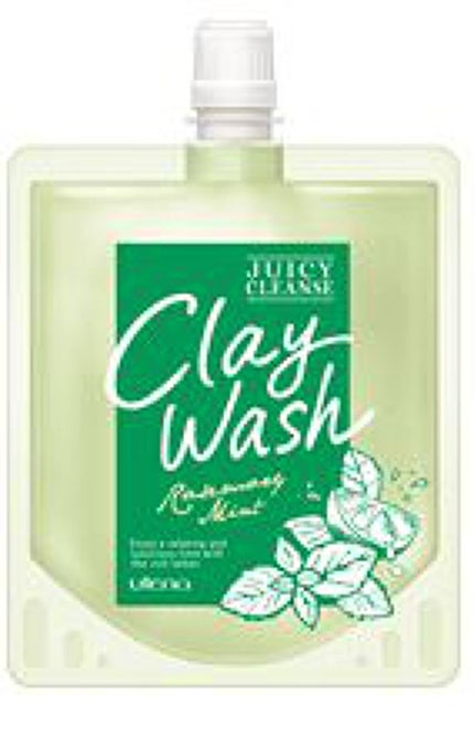 ジューシィクレンズ クレイウォッシュ ローズマリーミント