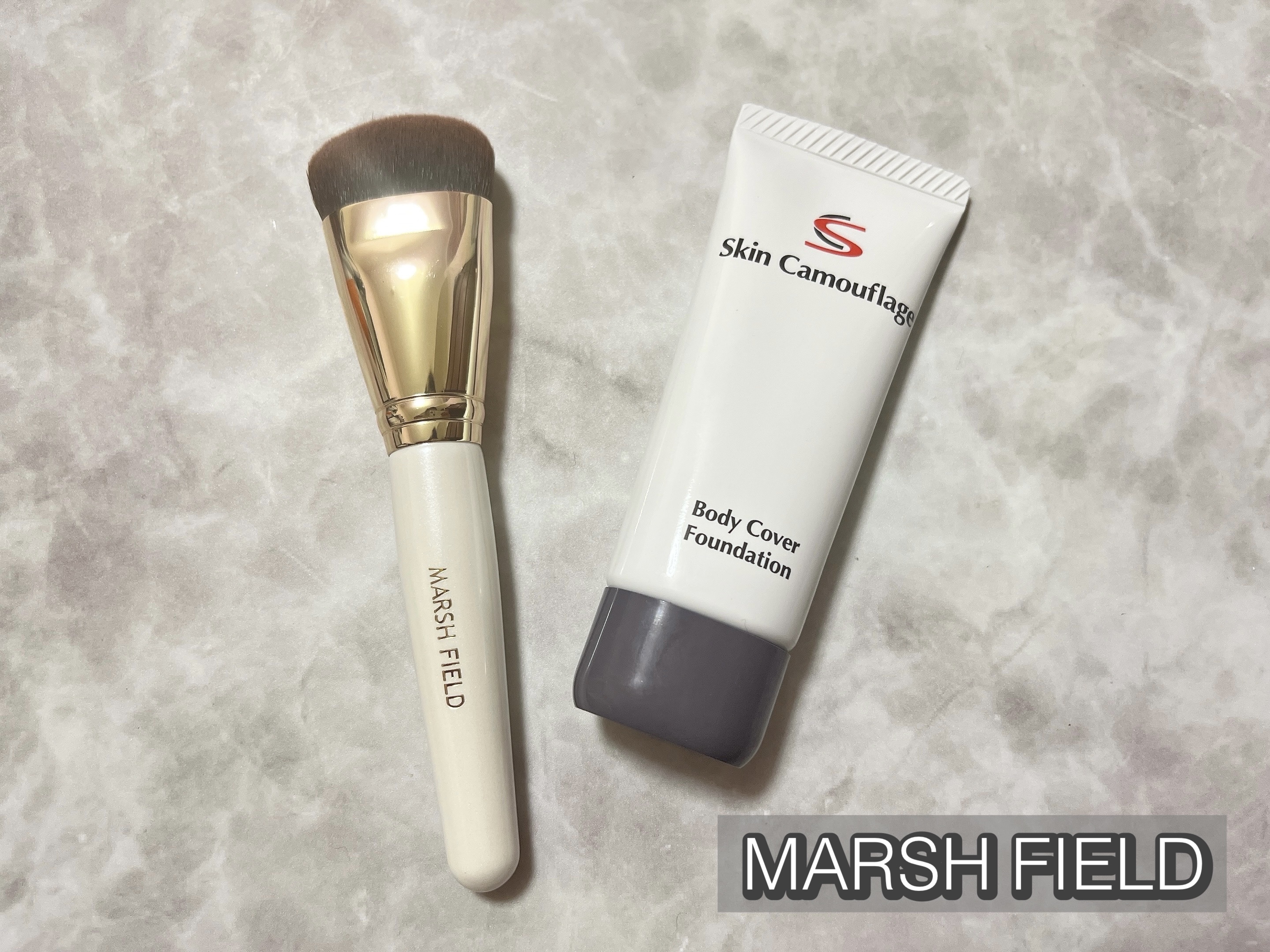 マーシュフィールド スリーウェイファンデブラシ/マーシュ・フィールド/メイクアップを使ったクチコミ（1枚目）