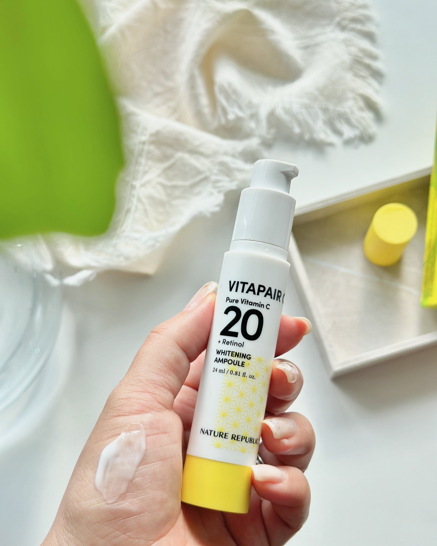 ビタペアC ビタレチ美容液/ネイチャーリパブリック/美容液を使ったクチコミ（3枚目）