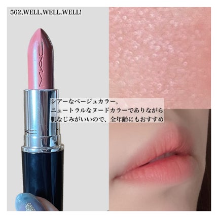 maro on LIPS 「【むちっとした高発色に導く🌸MACのリップが万年使いしやすい優..」(4枚目)