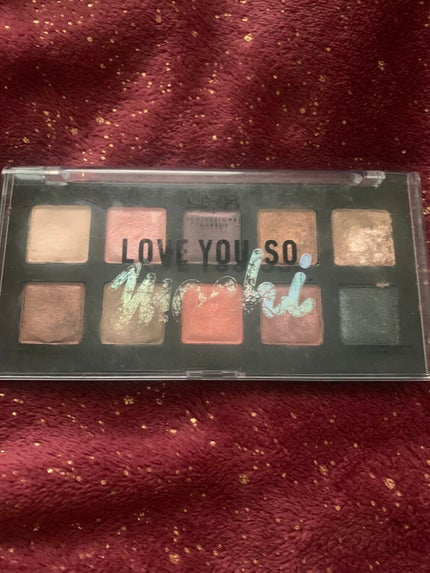 ラブ ユー ソー モッチ シャドウ パレット 02 カラー ・ スリーク&シック/NYX Professional Makeup/ジェル・クリームアイシャドウの画像