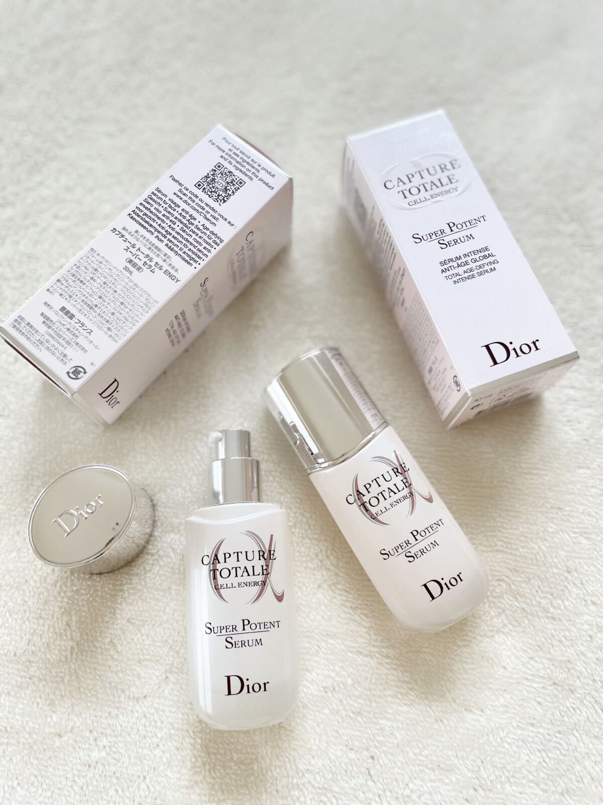 【旧】カプチュール トータル セル ENGY スーパー セラム/Dior/美容液を使ったクチコミ（1枚目）