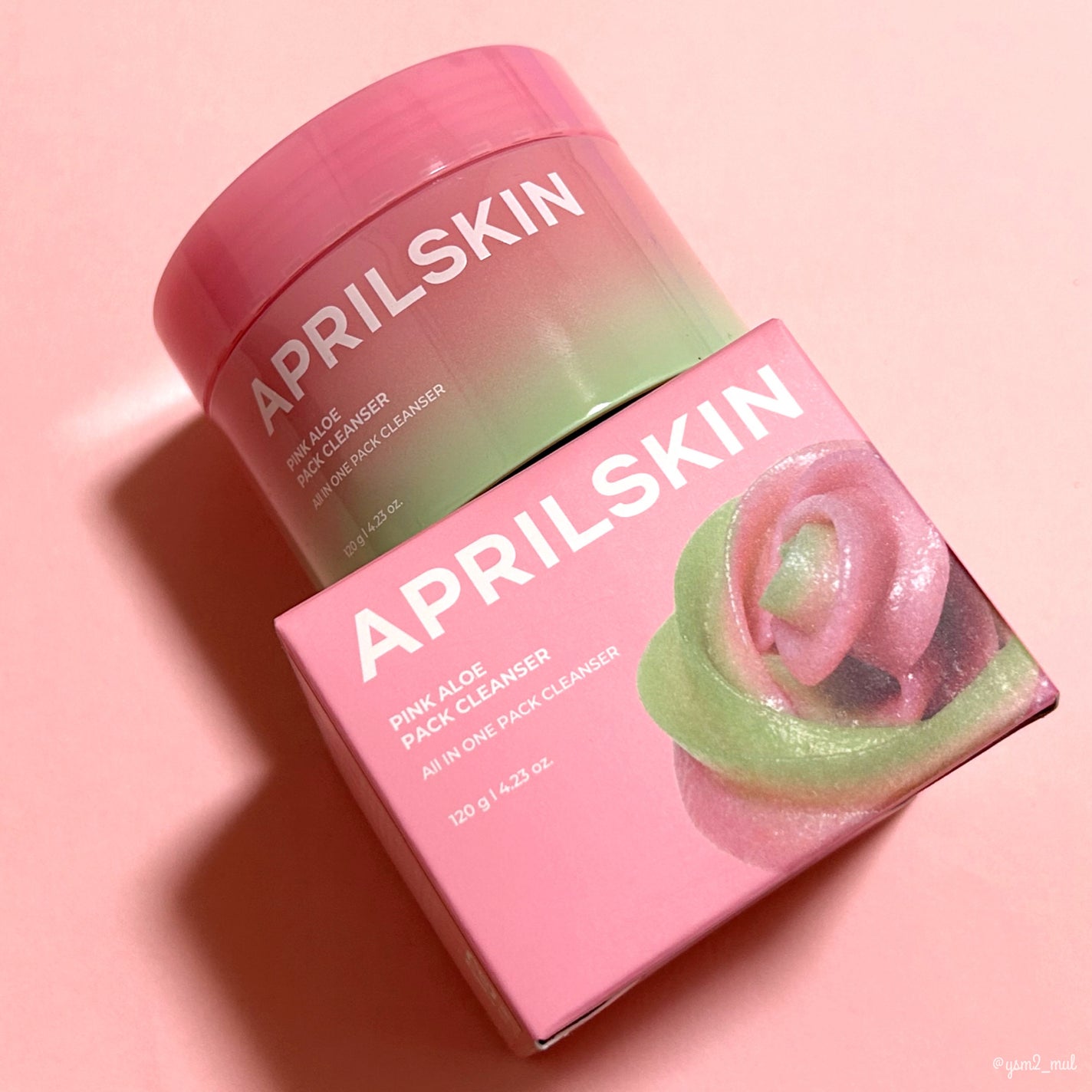 ピンクアロエメレンゲクレンザー/APRILSKIN/その他洗顔料を使ったクチコミ(7枚目)