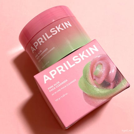 ピンクアロエメレンゲクレンザー/APRILSKIN/その他洗顔料を使ったクチコミ(7枚目)
