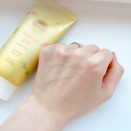 サンカットR トーンアップUV エッセンス/サンカット®/日焼け止めローションを使ったクチコミ(5枚目)