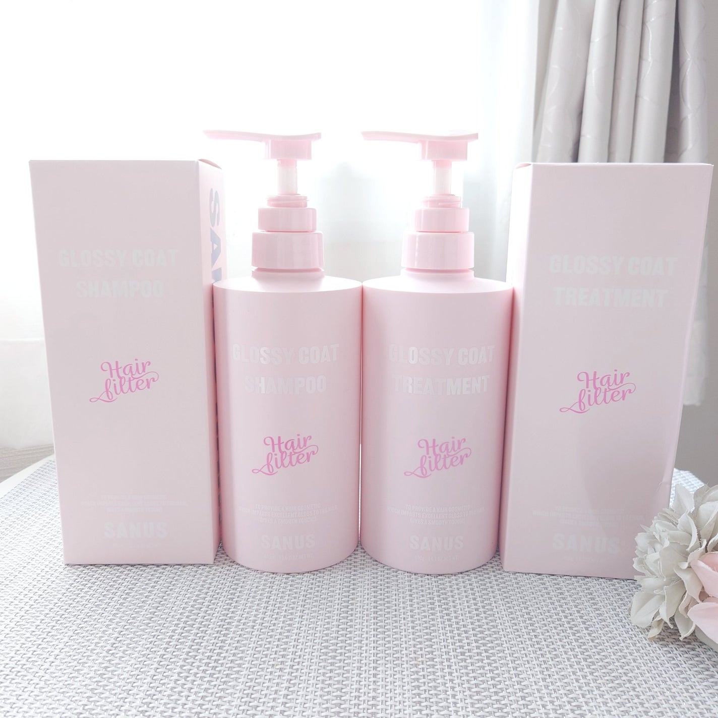 GLOSSY COAT SHAMPOO / TREATMENT/SANUS HAIR FILTER/市販シャンプーを使ったクチコミ(5枚目)