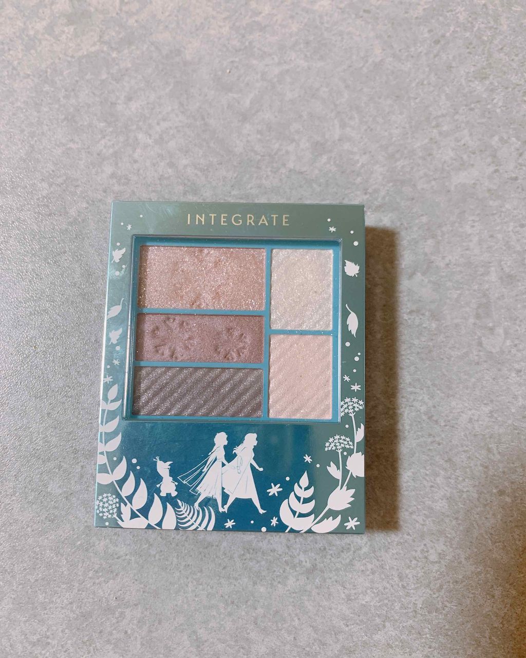 トリプルレシピアイズ/インテグレート/アイシャドウパレットを使ったクチコミ(2枚目)
