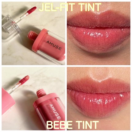 ジェルフィットティント/AMUSE/リップティントを使ったクチコミ(6枚目)