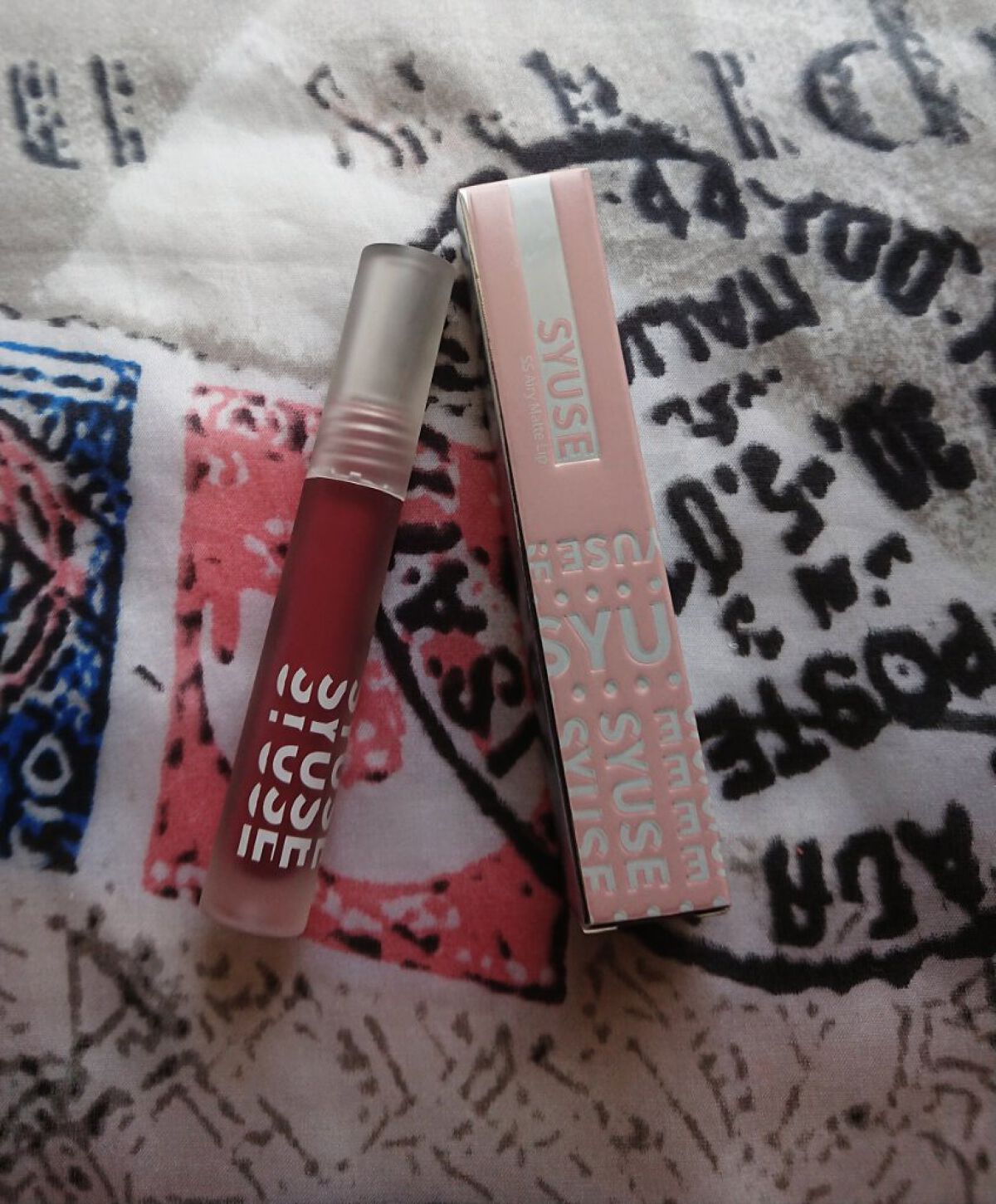 SSエアリーマットリップ/SYUSE/口紅を使ったクチコミ（1枚目）