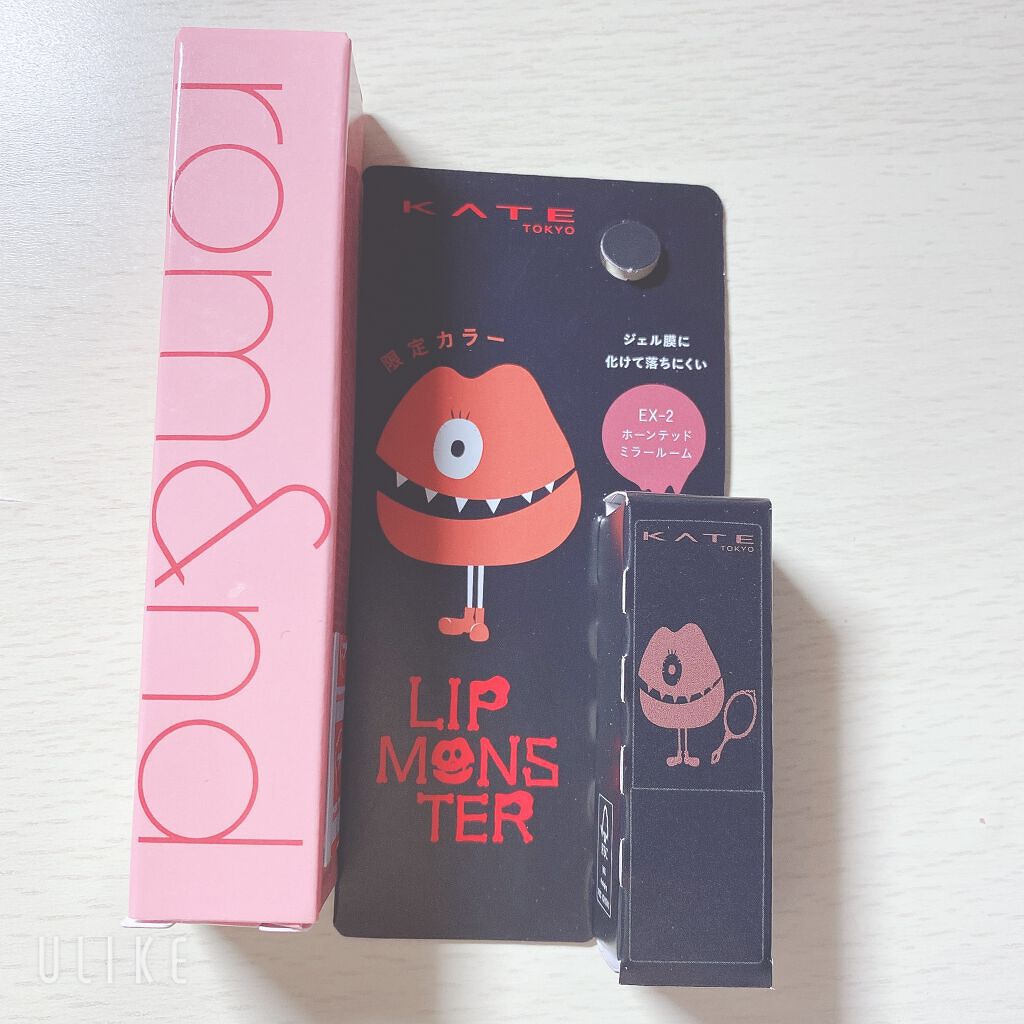 ケイト リップモンスター/KATE/口紅を使ったクチコミ（2枚目）