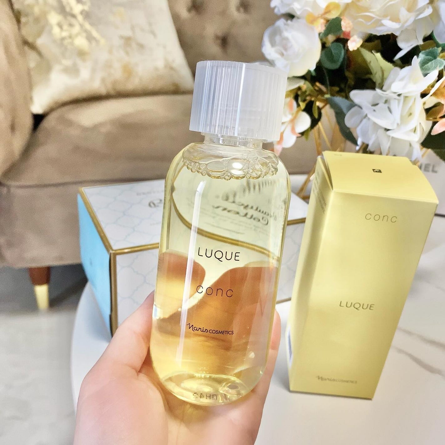 ルクエ コンク/ナリス化粧品/拭き取り化粧水を使ったクチコミ(3枚目)