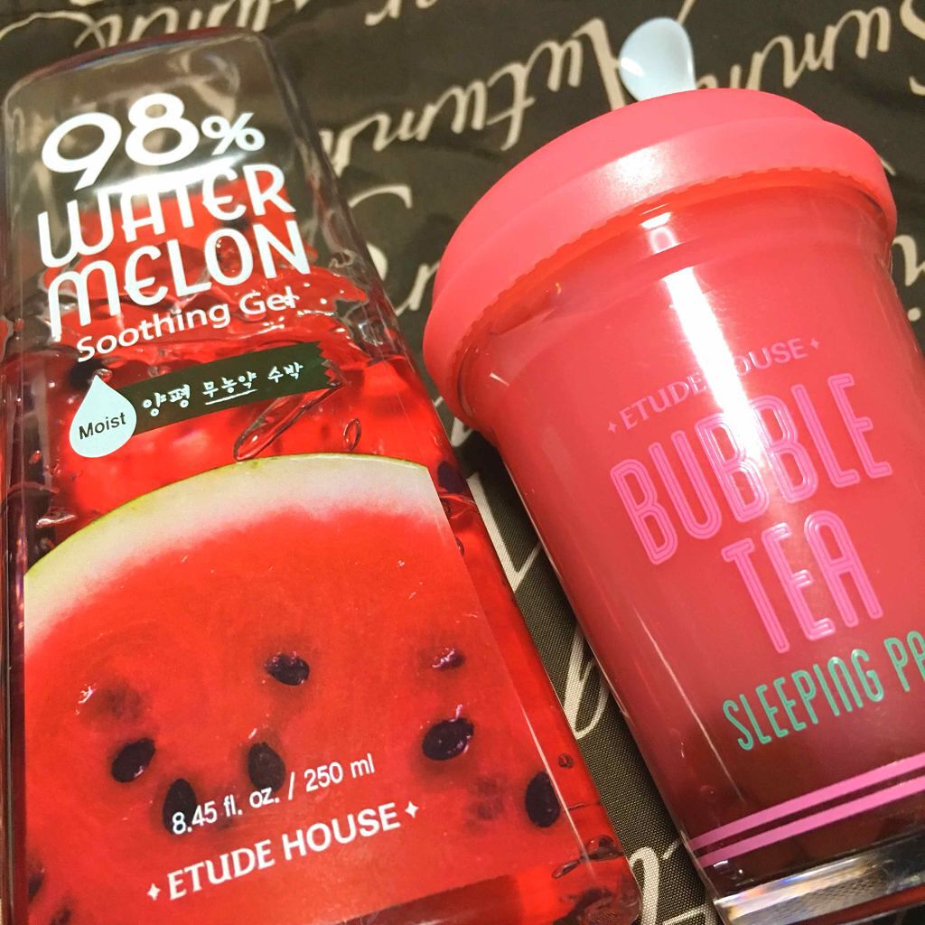 バブルティー ナイトパック SB/ETUDE/フェイスクリームを使ったクチコミ（1枚目）