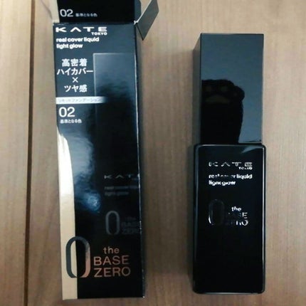 リアルカバーリキッド(ライトグロウ)/KATE/リキッドファンデーションを使ったクチコミ(1枚目)