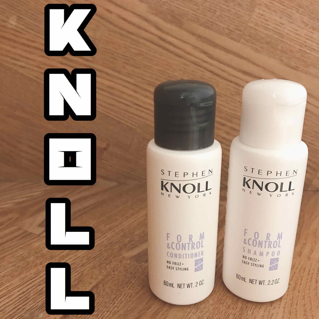 フォルムコントロール シャンプー／コンディショナー/スティーブンノル ニューヨーク/市販シャンプーを使ったクチコミ（1枚目）