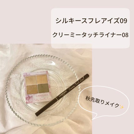 クリーミータッチライナー/キャンメイク/ジェルアイライナーを使ったクチコミ(1枚目)