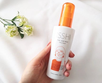 イッシ ザ ヘアミルク シルキーモイスト( ピュアフラワーブーケ) 本体 111g/ISSHI/アウトバストリートメントを使ったクチコミ(2枚目)