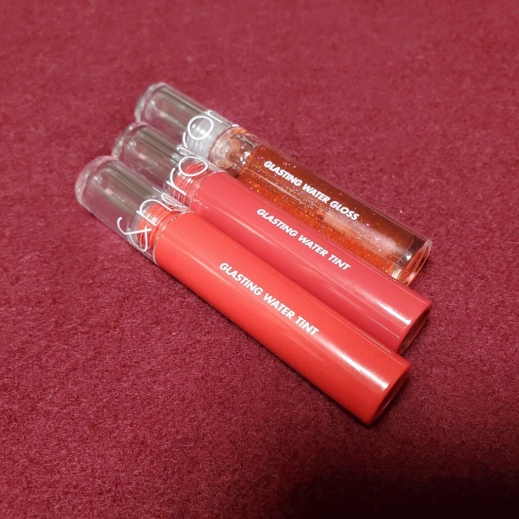 グラスティングウォーターティント/rom&nd/リップティントを使ったクチコミ(1枚目)