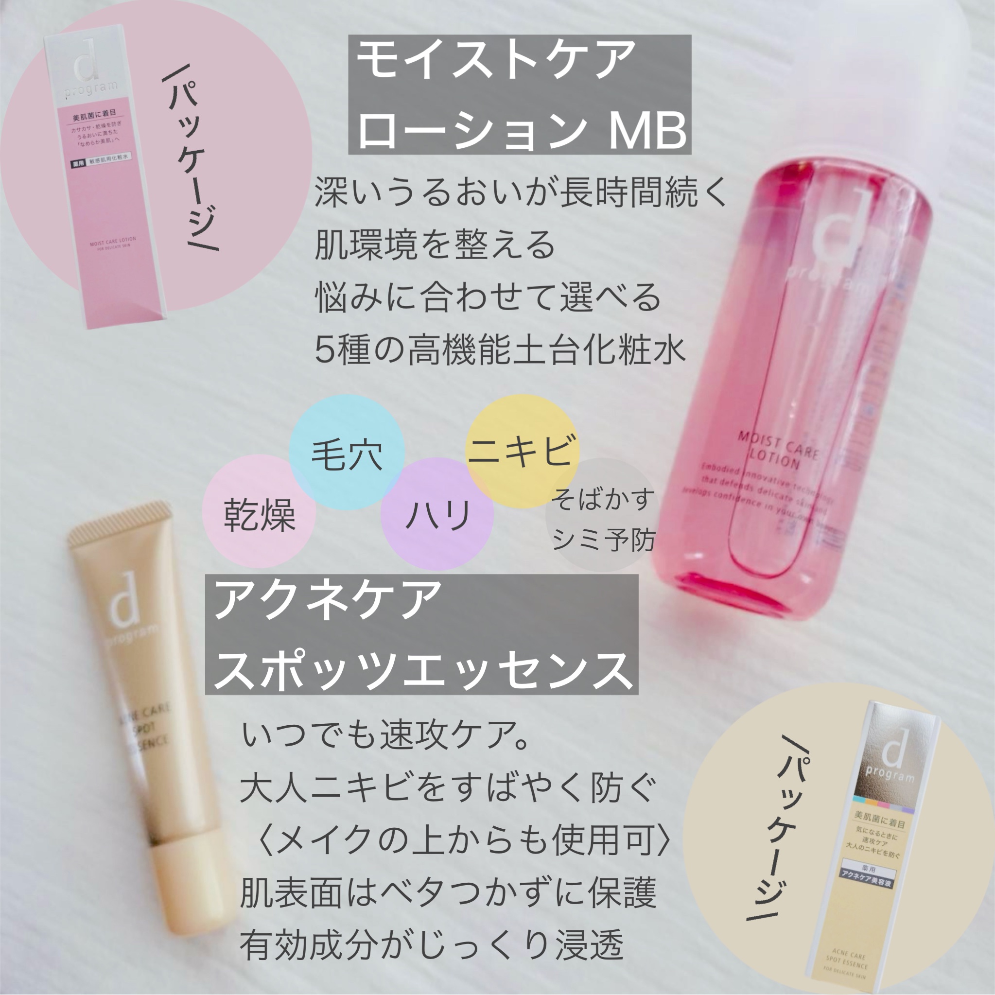 薬用 アクネケア美容液/d プログラム/美容液を使ったクチコミ（3枚目）