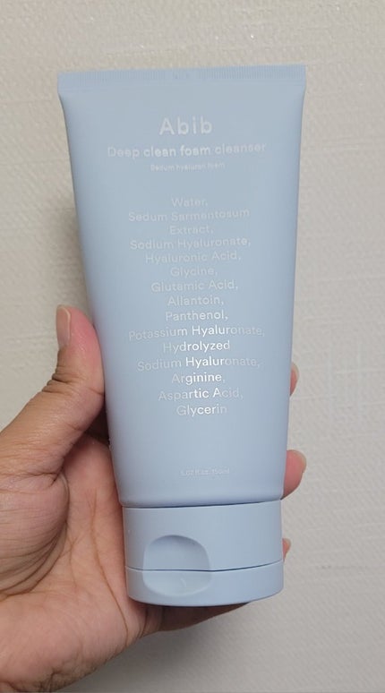 水分草ヒアルロンフォーム/Abib /洗顔フォームを使ったクチコミ(1枚目)