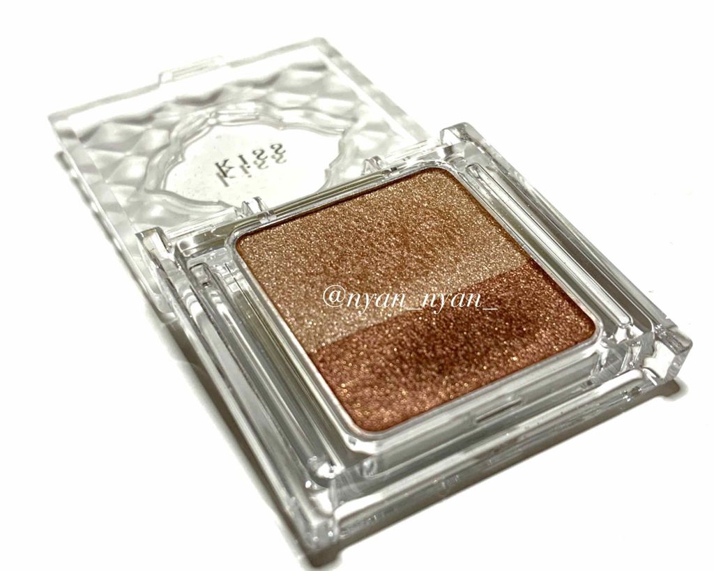 デュアルアイズB/KiSS/アイシャドウパレットを使ったクチコミ(3枚目)