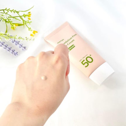 ファンデフリー サンクリーム/manyo/日焼け止めクリームを使ったクチコミ(3枚目)