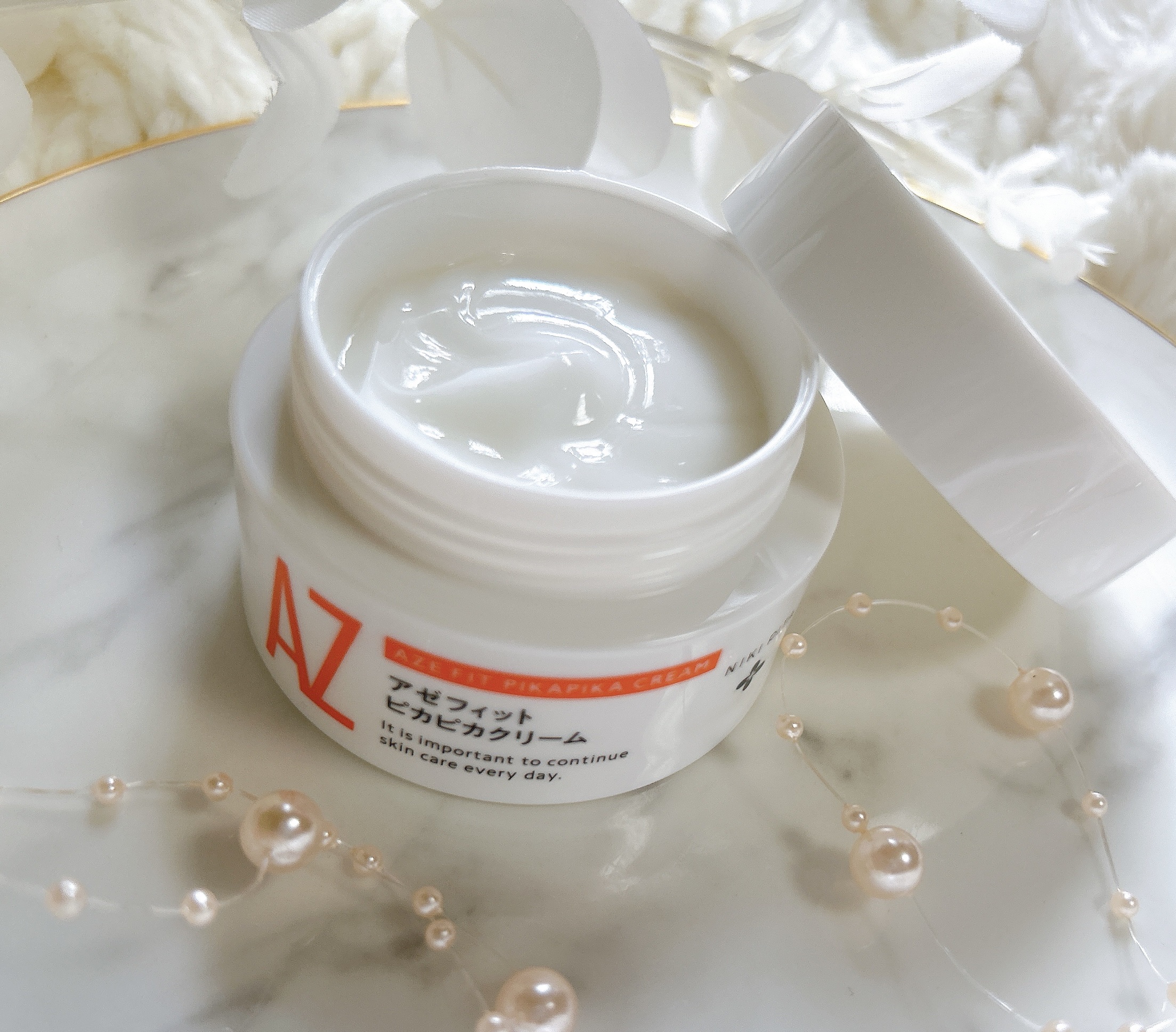 アゼフィット ピカピカクリーム/NIKI PITA/フェイスクリームを使ったクチコミ（3枚目）