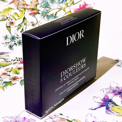 【旧】ディオールショウ サンク クルール(プラン ドゥ パリ コレクション限定品)/Dior/アイシャドウを使ったクチコミ(9枚目)