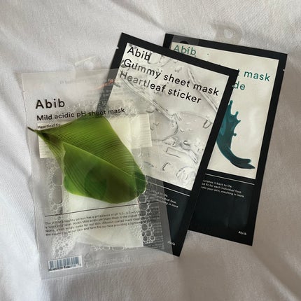 ガムシートマスクパック マデカソサイドステッカー/Abib /シートマスク・パックを使ったクチコミ(1枚目)