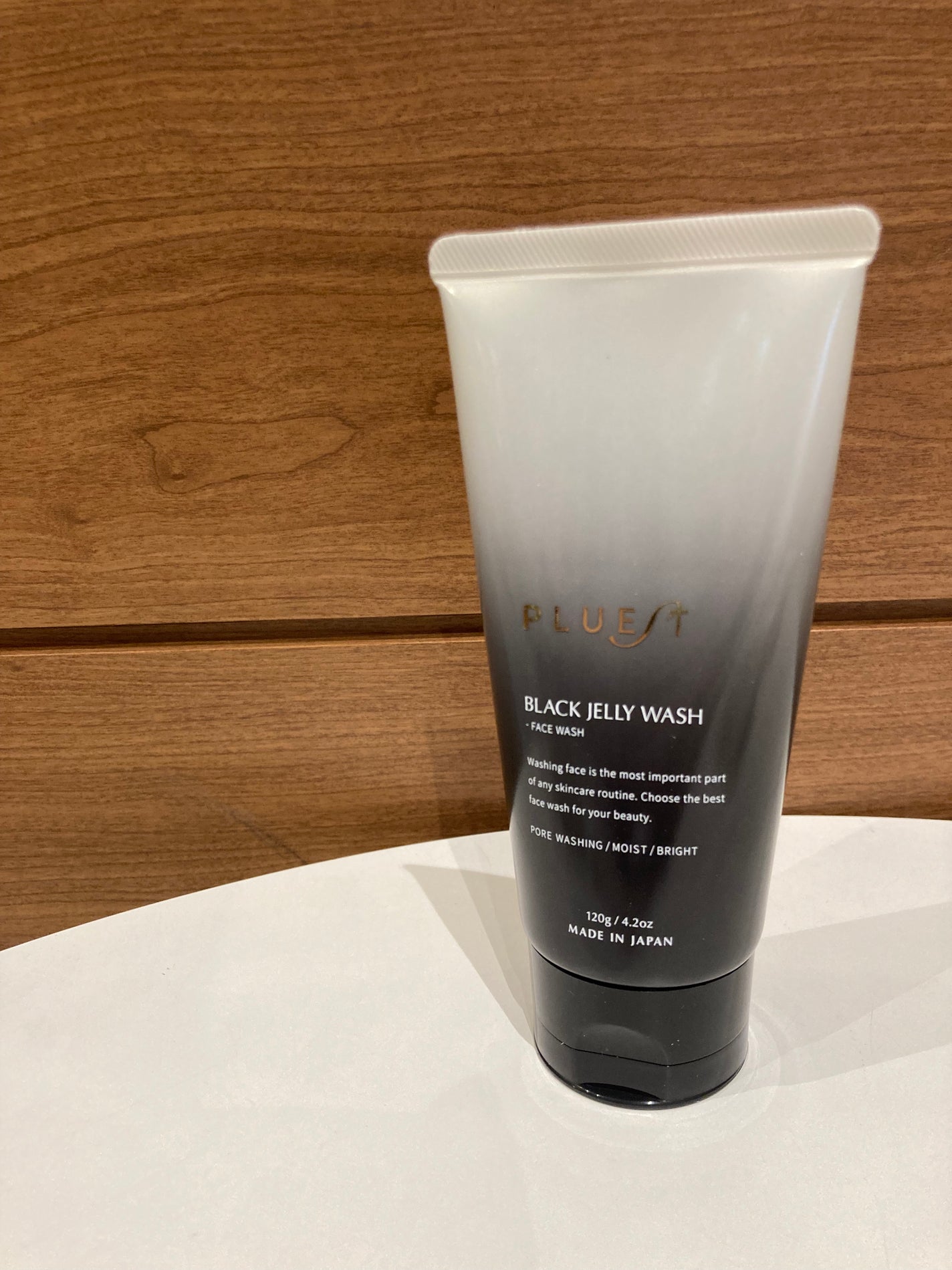 BLACK JELLY WASH(ブラックジェリーウォッシュ)/PLUEST/その他洗顔料を使ったクチコミ(1枚目)