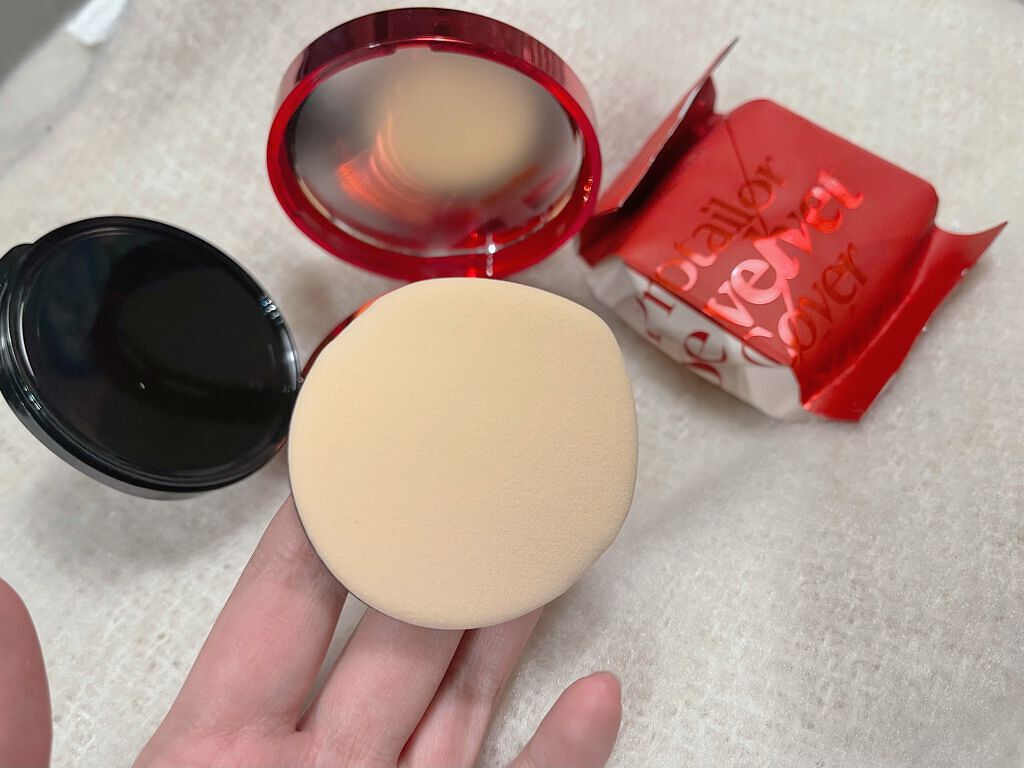 プロテーラービーベルベットカバークッション/espoir/クッションファンデーションを使ったクチコミ(2枚目)