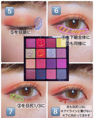 UT シャドウ パレット 09 カラー・フェニックス/NYX Professional Makeup/アイシャドウパレットを使ったクチコミ（3枚目）