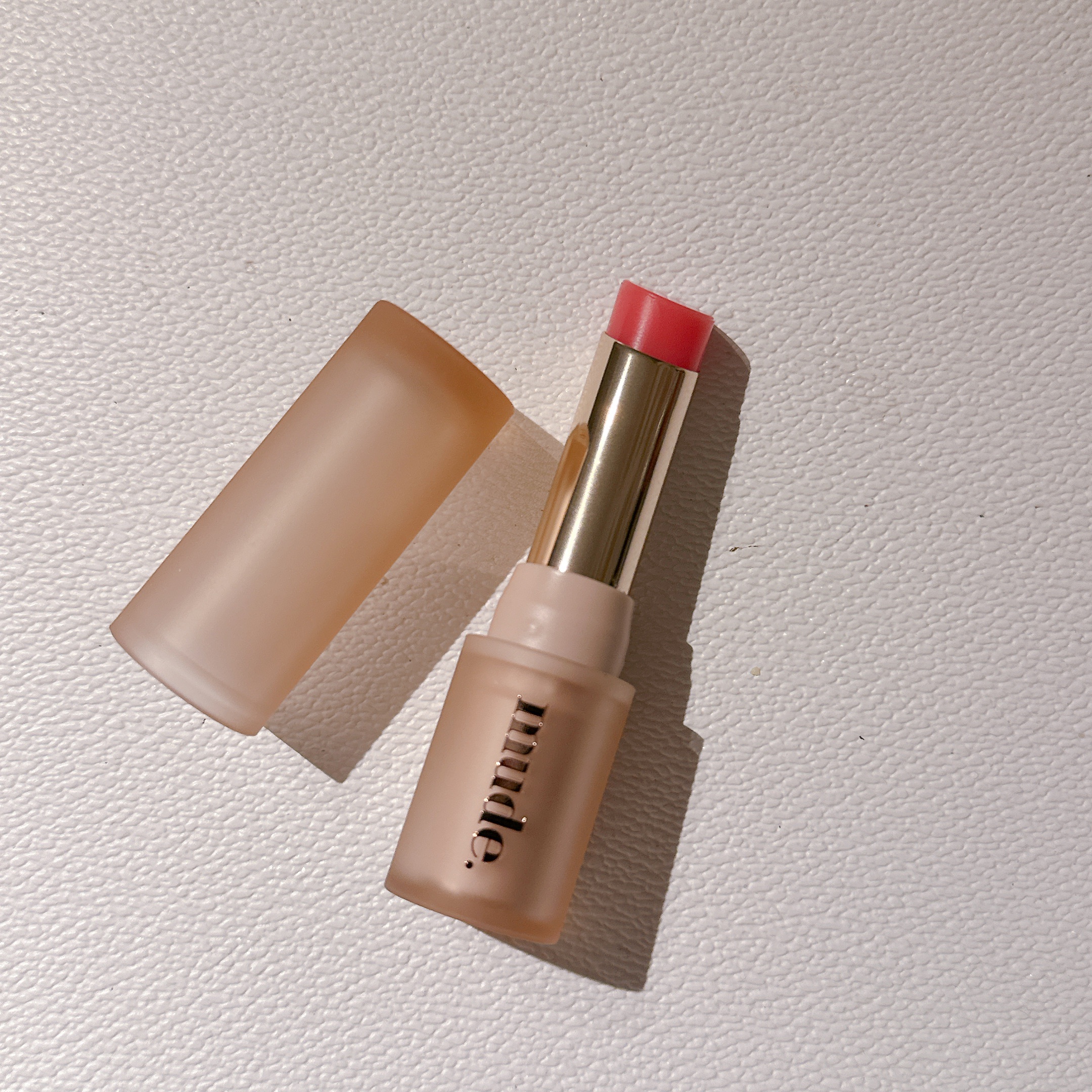 ベアーシャインリップバーム/mude./口紅を使ったクチコミ（1枚目）