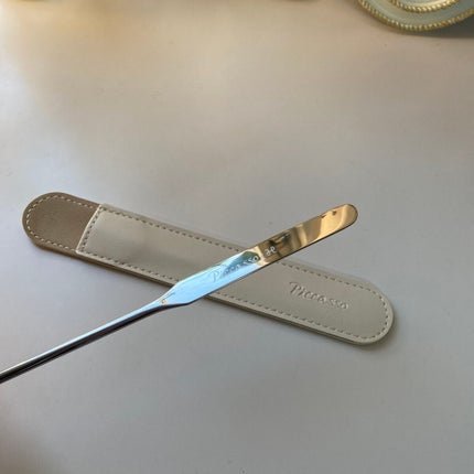 ピカソ メイクアップ スパチュラ /PICCASSO/その他化粧小物を使ったクチコミ(5枚目)