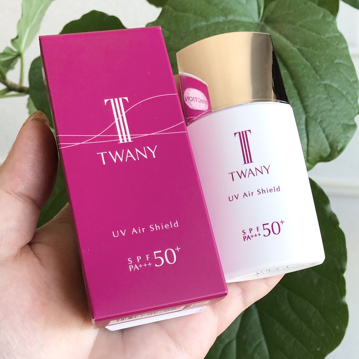 ＵＶエアシールド/TWANY/日焼け止めミルクを使ったクチコミ（1枚目）